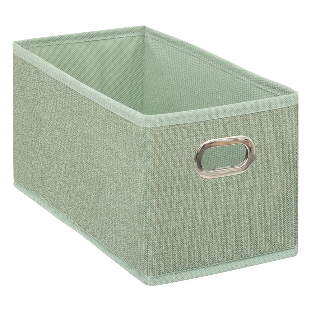 5five-heather-storage-basket-sage-green-15cm-x-31cm
