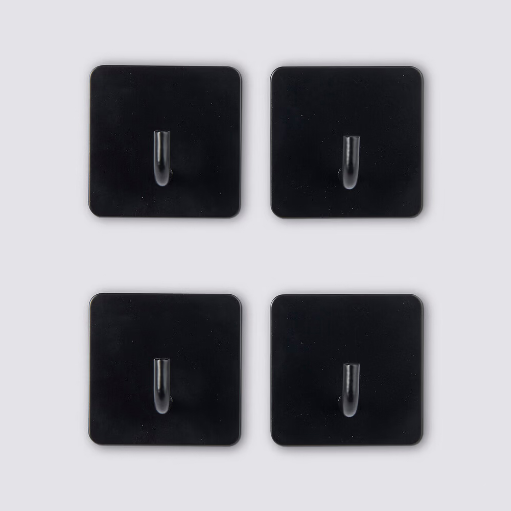5five-stiky-adhesive-hooks-stainless-steel-set-of-4-pieces