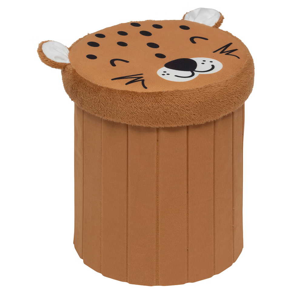atmosphera-kids-anoki-leopard-storage-stool-36cm-x-30cm