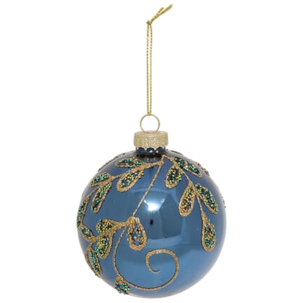 under-her-white-coat-branch-design-glass-christmas-bauble-blue-8-cm