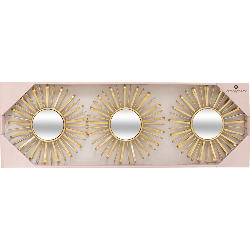 atmosphera-warren-metal-wall-mirror-24cm-x-3cm-set-of-3-pieces