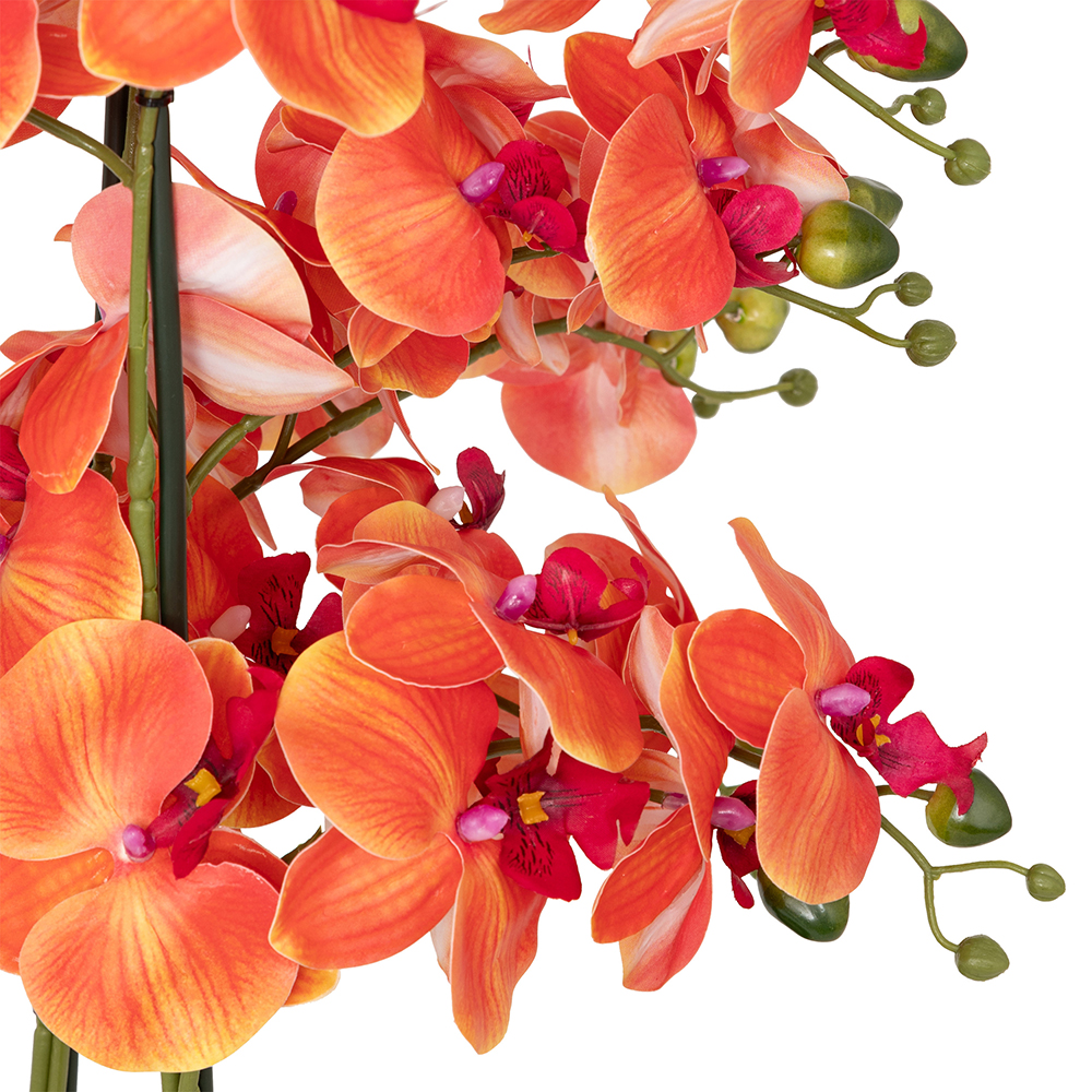 atmosphera-sanae-artificial-orchid-flower-orange-in-cement-pot-60cm