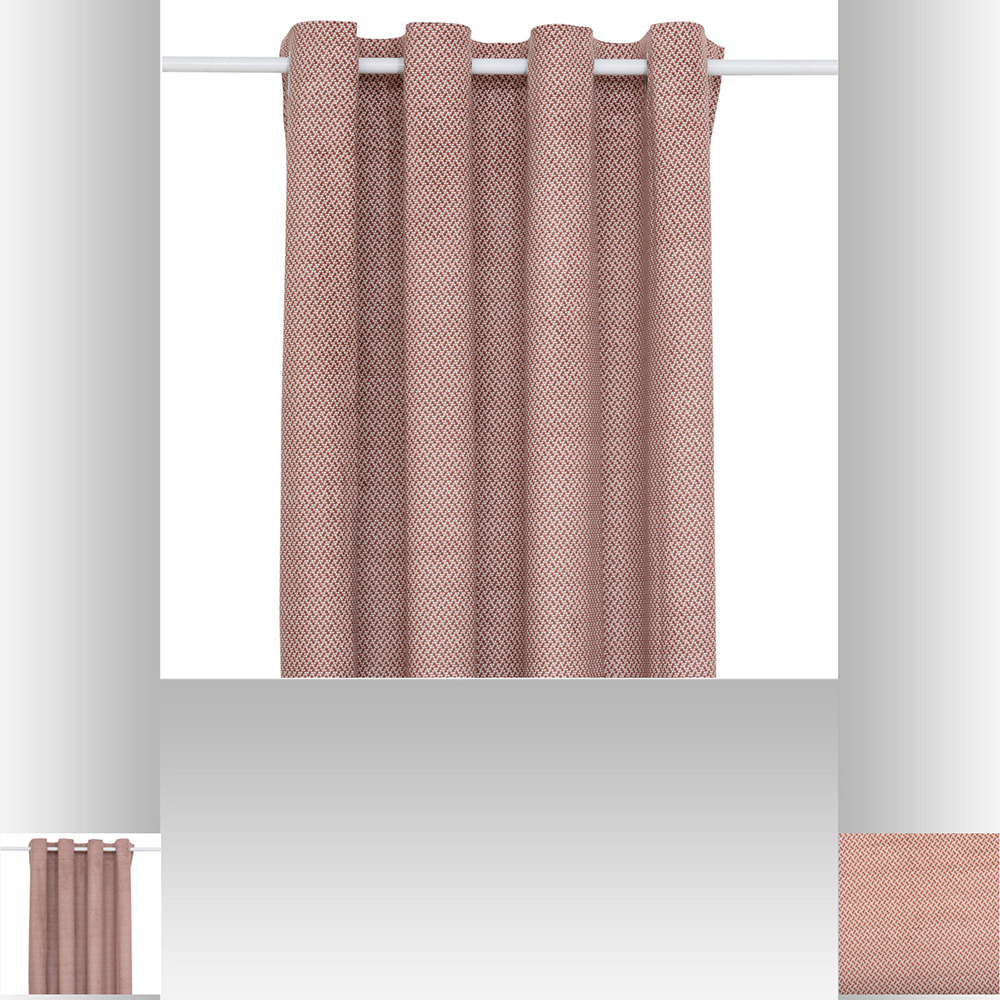 atmosphera-yupi-velvet-blackout-eyelet-curtain-terracotta-pink-135cm-x-260cm