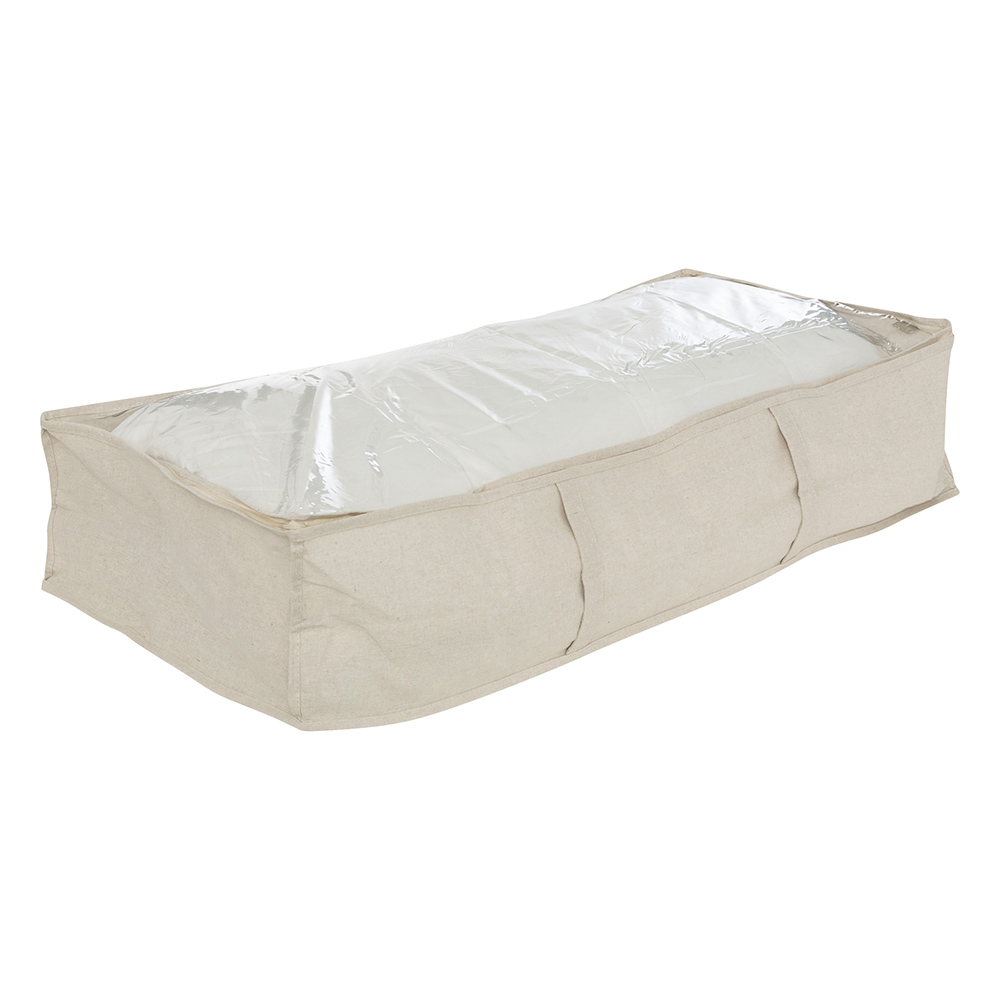 5five-dressy-underbed-storage-cover-beige-100cm-x-45cm-x-20cm