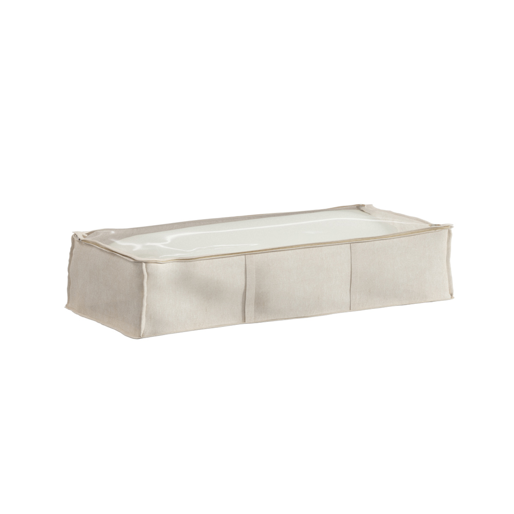 5five-dressy-underbed-storage-cover-beige-100cm-x-45cm-x-20cm