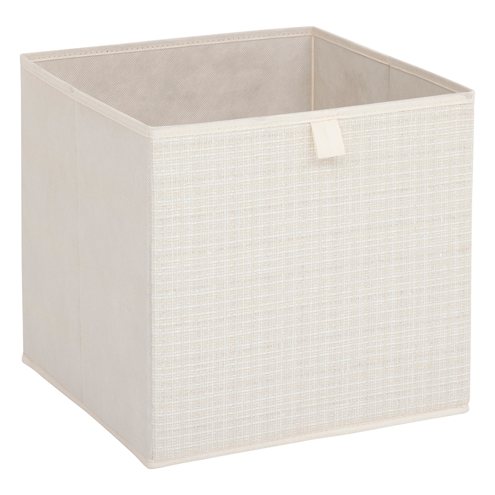 5five-tweed-storage-box-31cm-x-31cm-beige