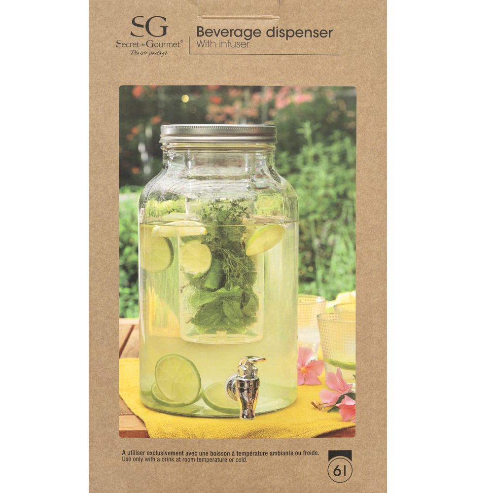 sg-secret-de-gourmet-fuzy-beverage-dispenser-clear-6l