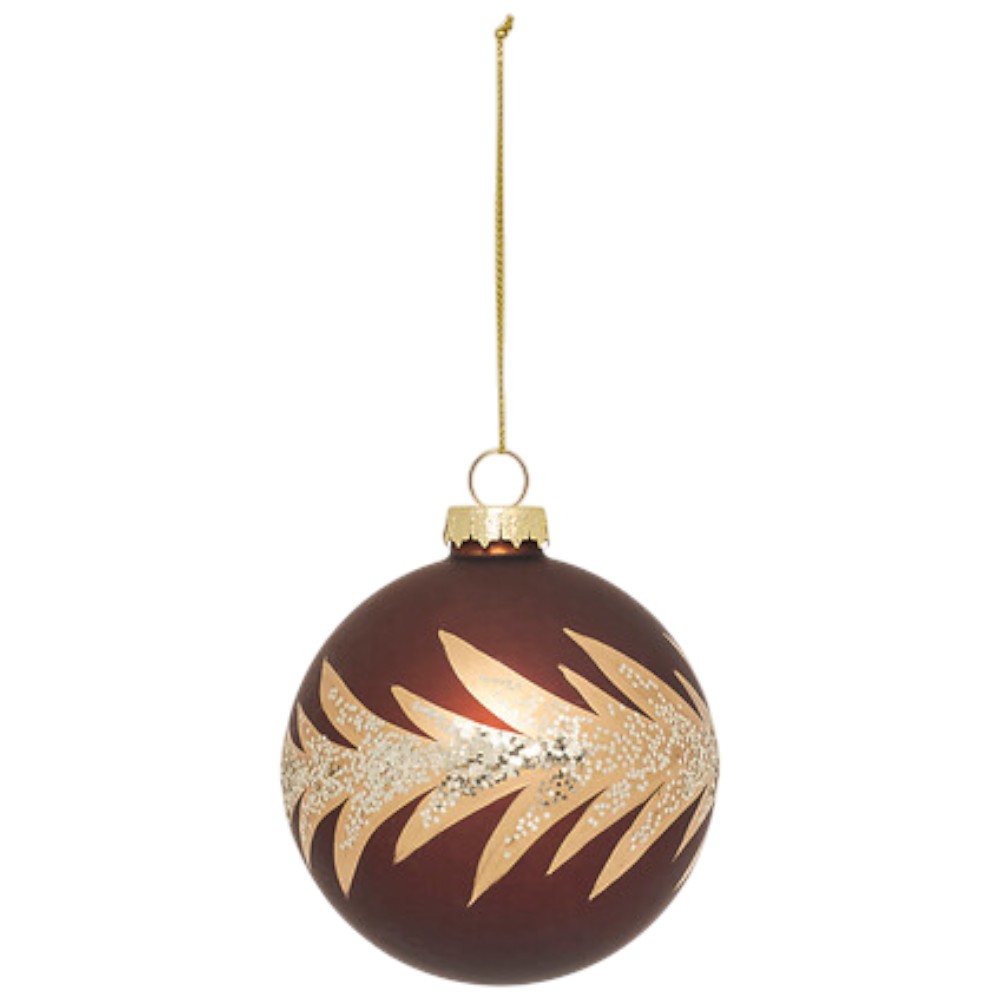 glass-christmas-bauble-with-gold-crown-design-brown-8-cm