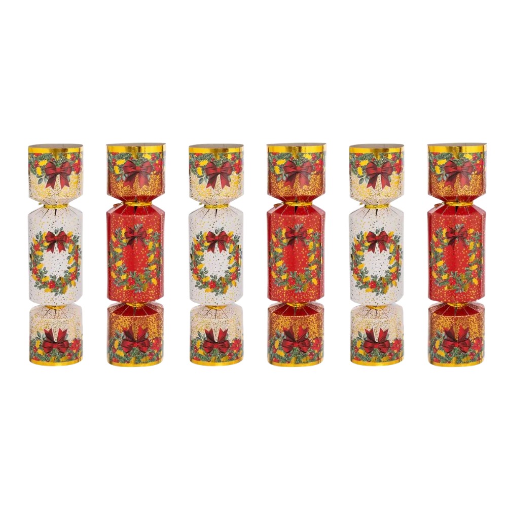 atmosphera-christmas-crackers-wreath-set-of-6-pcs-