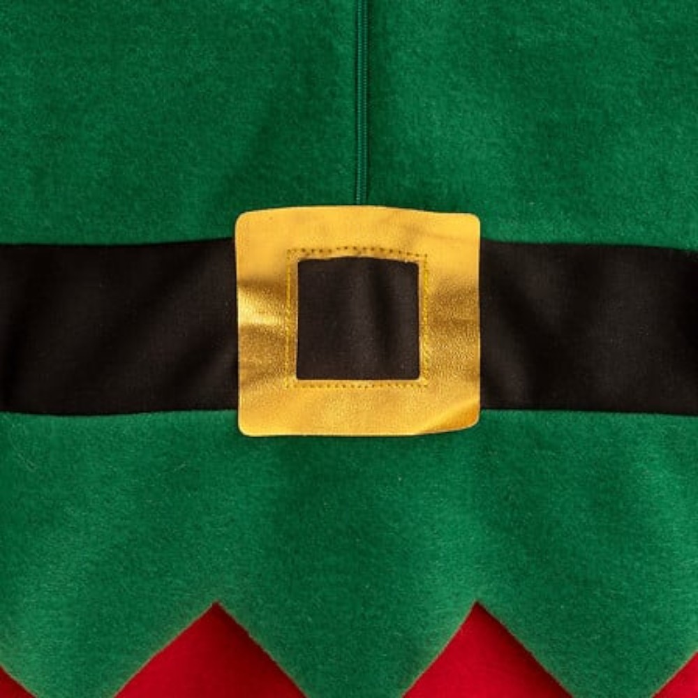 children’s-hooded-elf-costume-jumpsuit-green-and-red-assorted-sizes