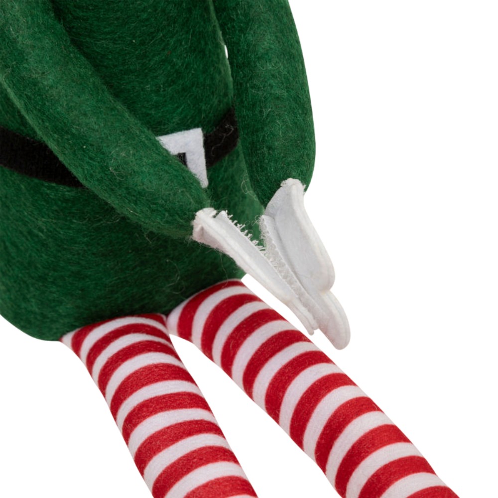 atmosphera-christmas-seated-elf-boygirl-plush-fabric-2-assorted-designs