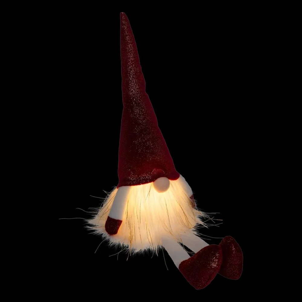 atmosphera-christmas-gnome-with-long-beard-led-battery-operated-44-cm-2-assorted-colours