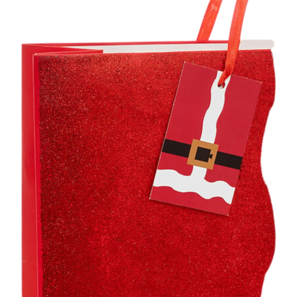 the-essentials-glitter-santa-suit-christmas-gift-bag-red-medium