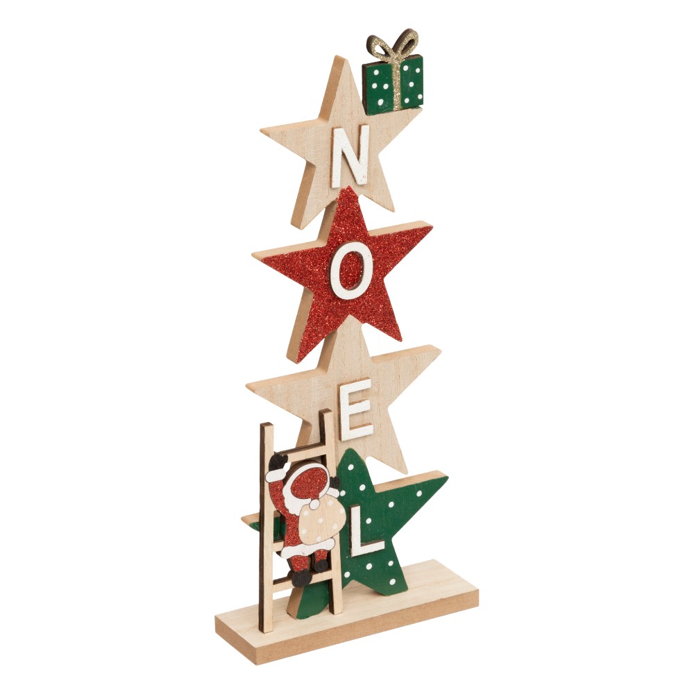 atmosphera-christmas-noel-stars-standing-sign-wood-28-cm