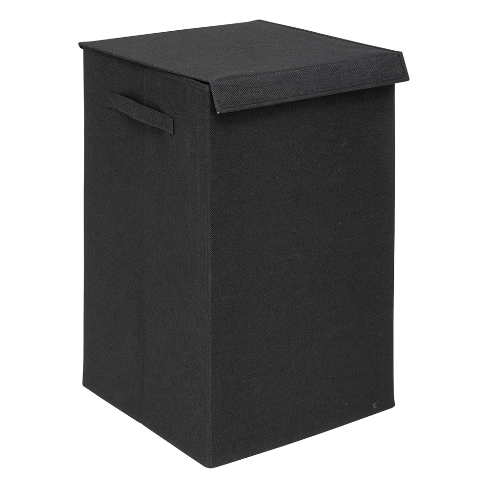 5five-double-compartment-fabric-laundry-bin-black-75l