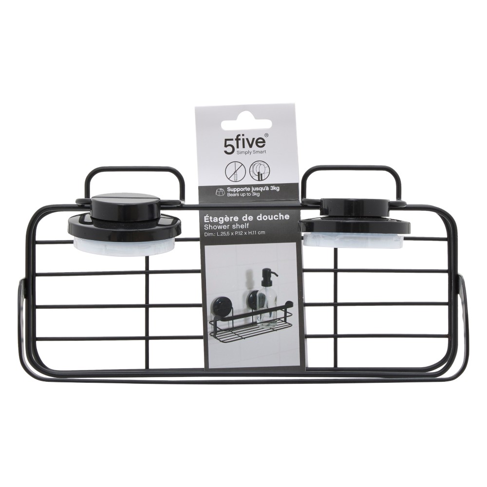 5five-suction-rectangular-shower-shelf-venterra-black