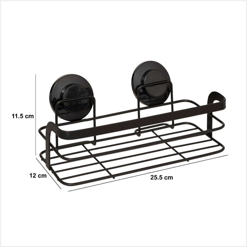 5five-suction-rectangular-shower-shelf-venterra-black