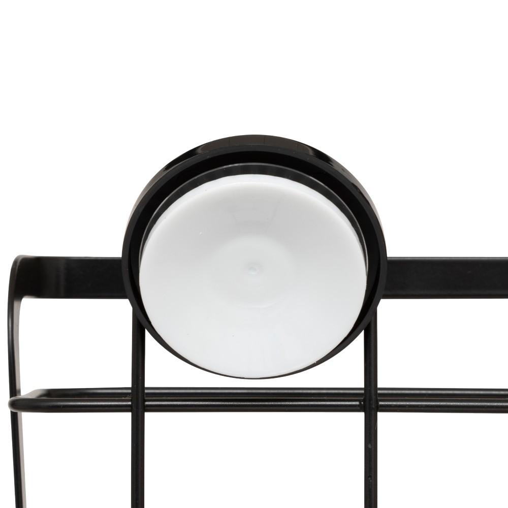 5five-2-level-servitor-suction-rectangular-shower-2-shelves-venterra-black
