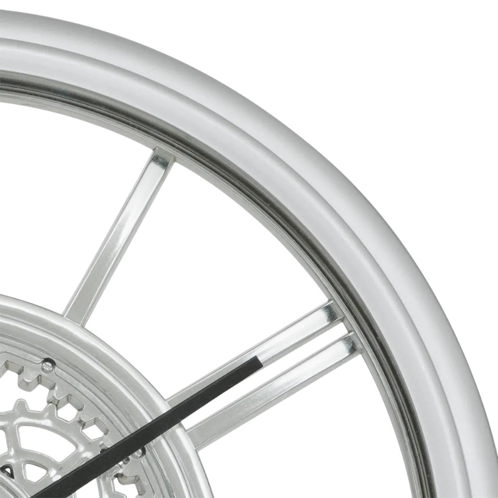 atmosphera-wall-clock-ricky-metal-silver-40-cm