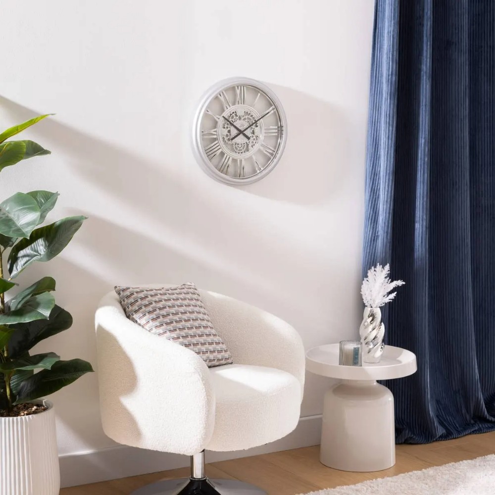 atmosphera-wall-clock-ricky-metal-silver-40-cm