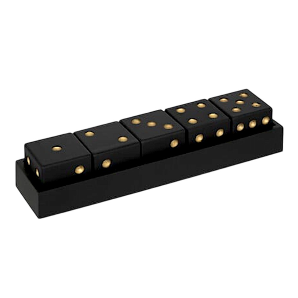 atmosphera-tray-and-5-dice-decoration-black-mdf-l34
