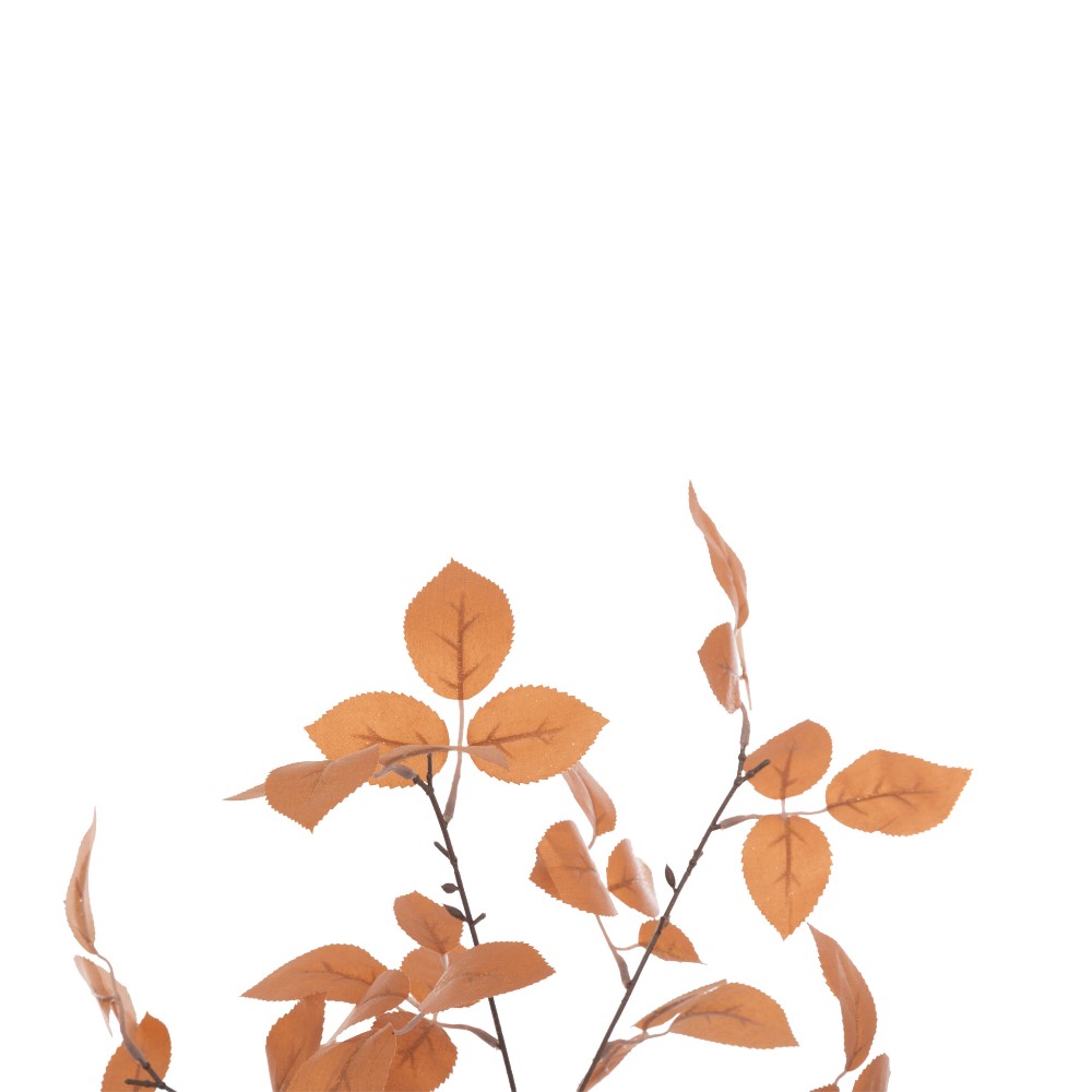 atmosphera-christmas-decorativer-rose-leaves-copper-80cm-height