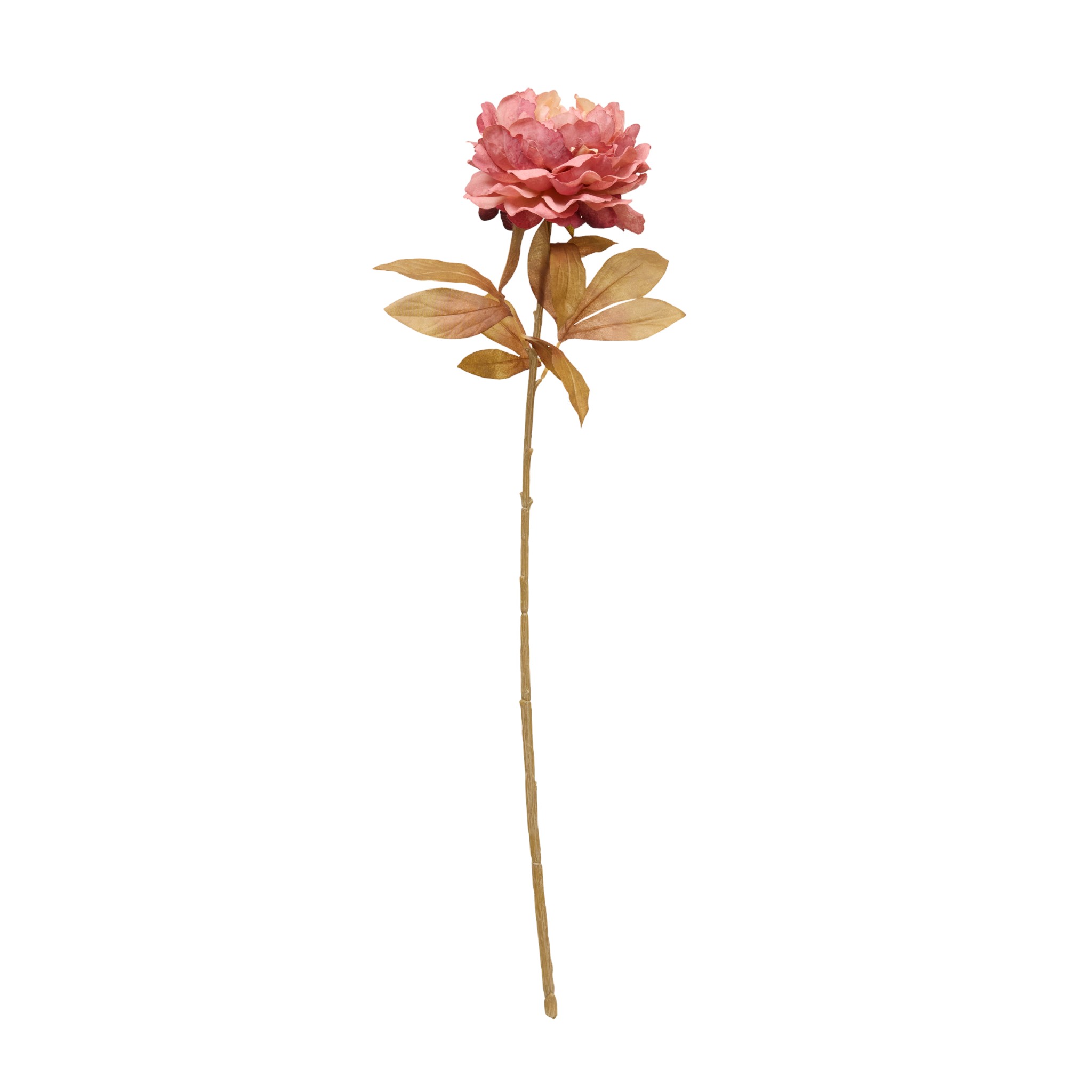 atmosphera-artificial-flower-with-stem-peony-indoor-76-cm-3-assorted-colours
