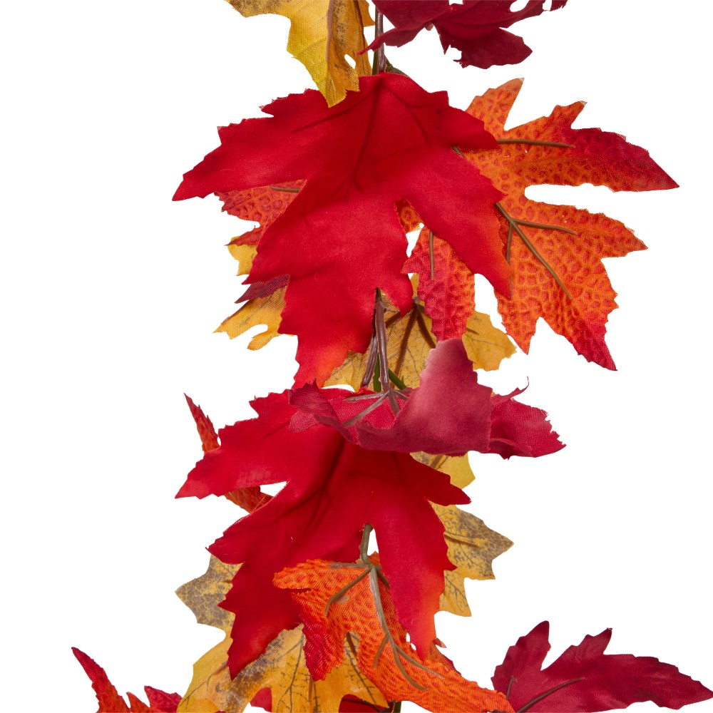 atmosphera-artificial-garland-autumn-leaves-indoor-orange-mix-180-cm