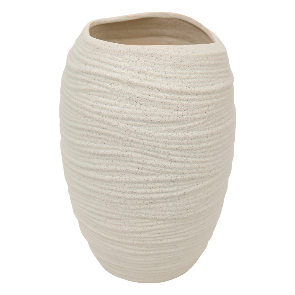 atmosphera-vase-ceramic-prudi-h-31-5-cm-white