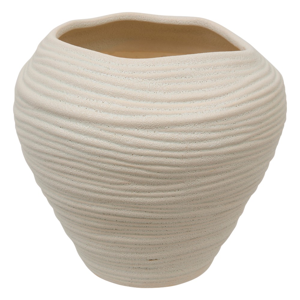 atmosphera-vase-ceramic-prudi-h-20-cm-white