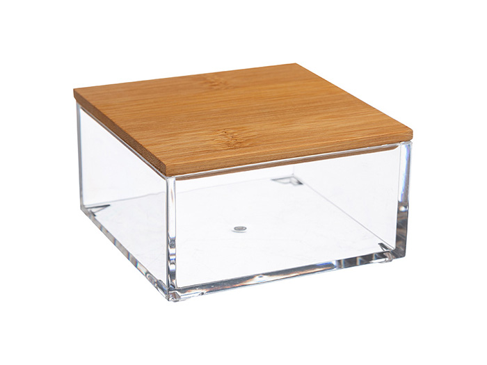 selena-square-storage-box-plastic-and-bamboo-9-65cm-x-9-65cm-x-5-1cm