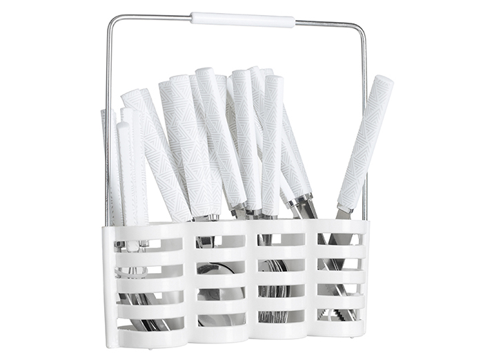 cutlery-set-with-rack-24-pieces-white