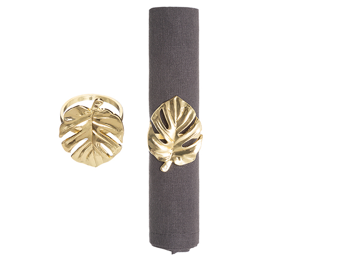 atmosphera-metal-leaf-design-napkin-holder-gold-set-of-2-pieces