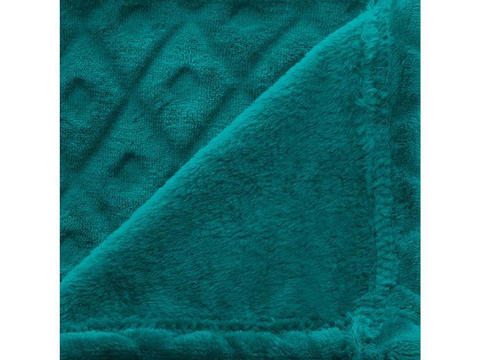 atmosphera-losa-3d-flannel-polyester-blanket-throw-over-teal-blue-180cm-x-230cm