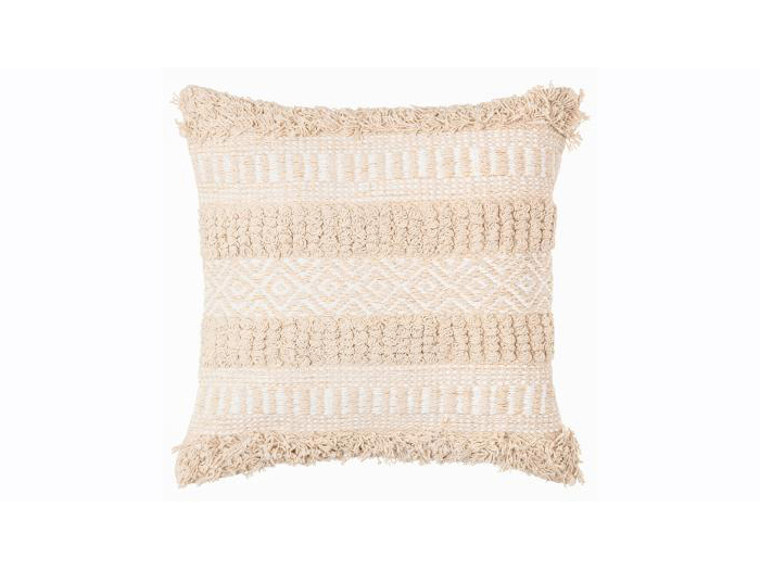 atmosphera-ruffle-design-square-cushion-beige-assorted-types-40cm-x-40cm