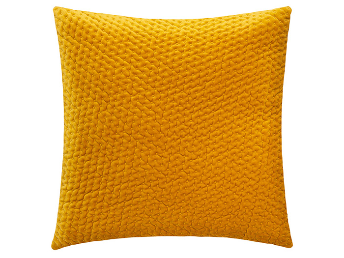 atmosphera-dolce-embossed-velvet-square-cushion-orange-40-x-40-cm