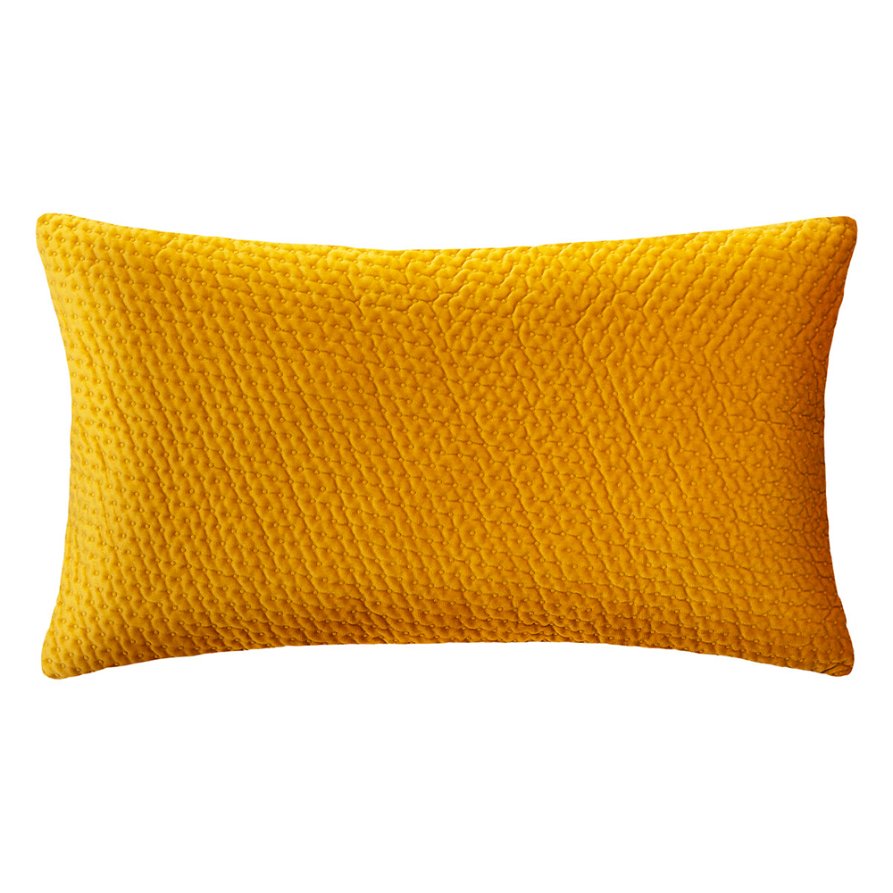 atmosphera-dolce-velvet-polyester-sofa-cushion-ochre-yellow-38cm-x-58cm