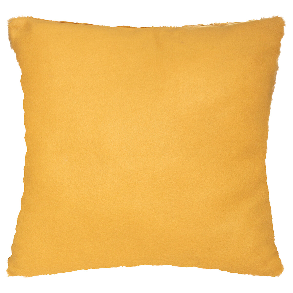 atmosphera-3d-artificial-fur-sofa-square-cushion-yellow-ochre-45cm-x-45cm