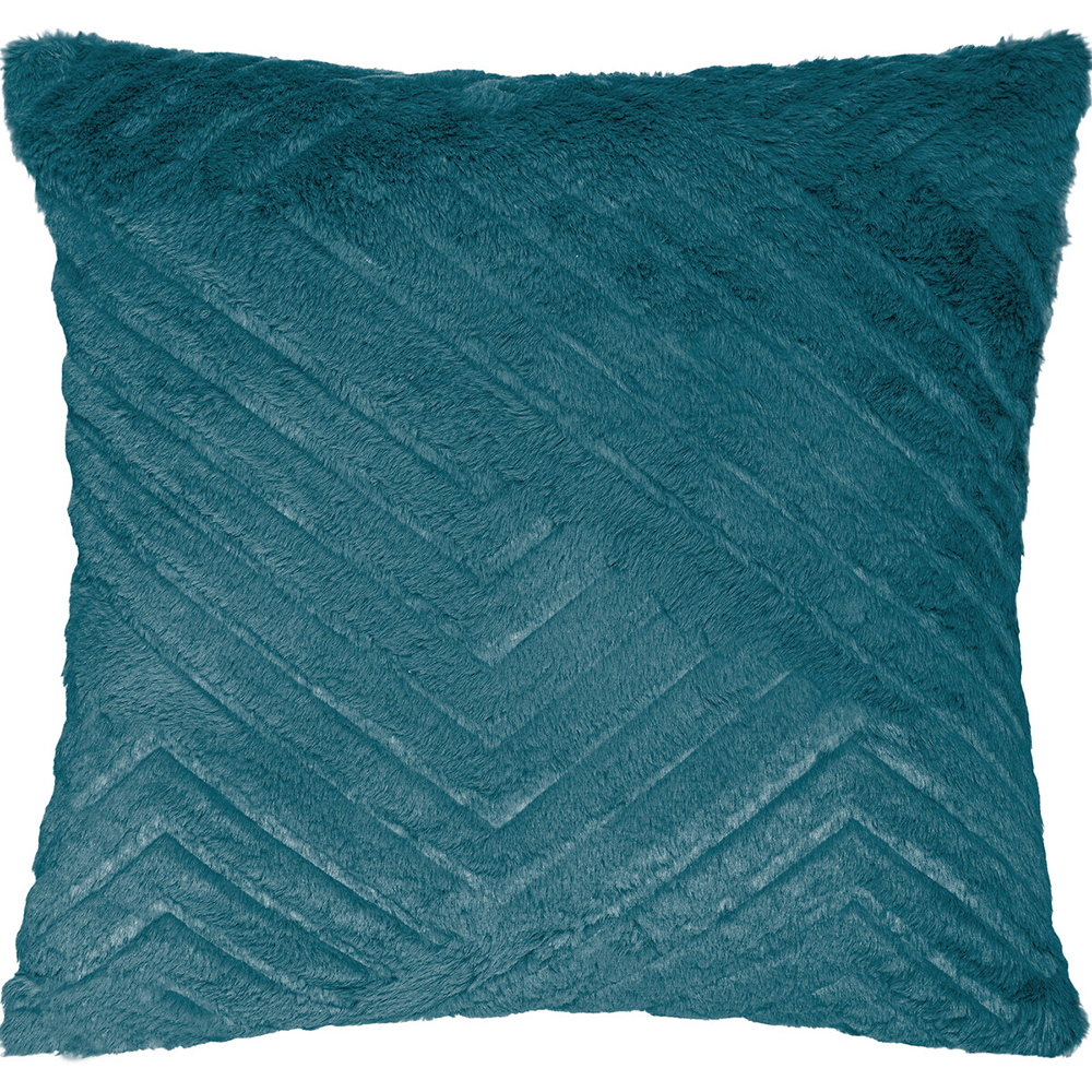 atmosphera-3d-artificial-fur-sofa-square-cushion-blue-45cm-x-45cm