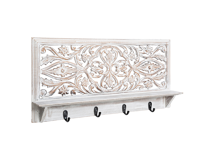 atmosphera-shelf-coat-hanger-white-60cm-x-22-5cm