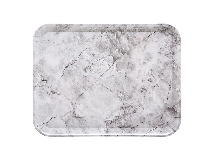 marble-effect-melamine-serving-rectangular-tray-in-white-33-x-43-cm