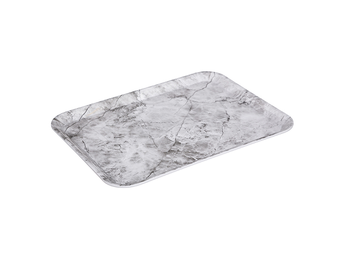 marble-effect-melamine-serving-rectangular-tray-in-white-33cm-x-43cm