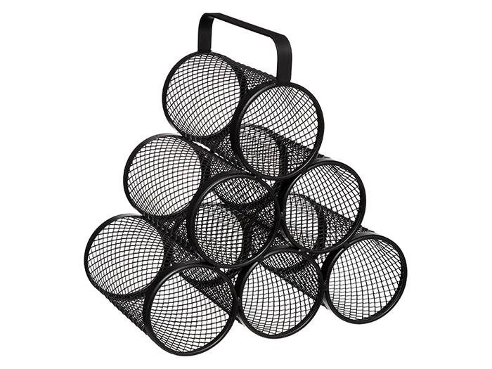 maya-j-perforated-metal-wine-rack-in-black-for-5-bottles