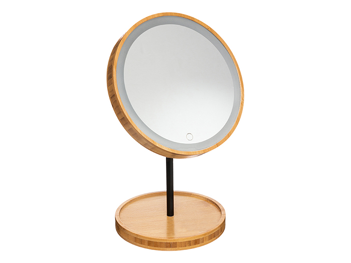 5five-bamboo-led-table-top-stand-round-mirror