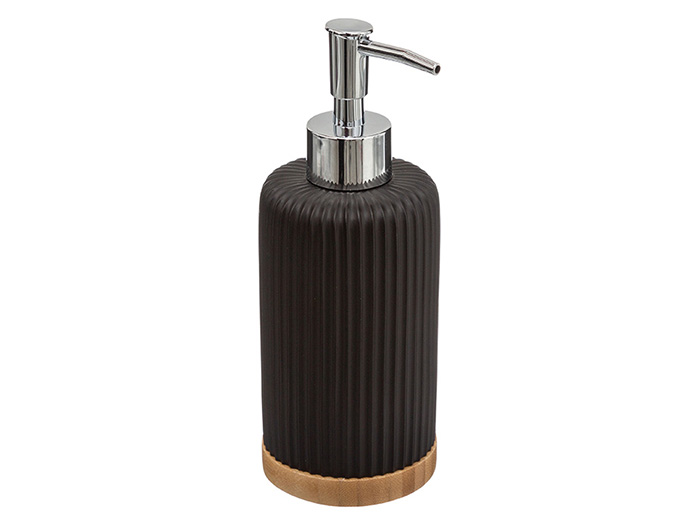 5five-natureo-liquid-soap-dispenser-black-7cm-x-19-5cm