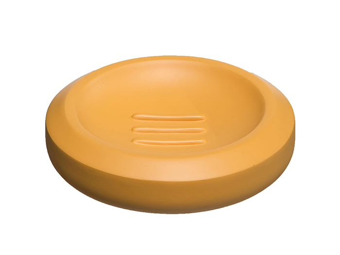 trio-polyresin-soap-holder-in-mustard-yellow