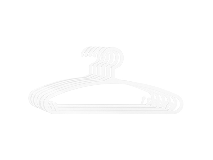 plastic-clothes-hangers-for-children-pack-of-6-pieces-white