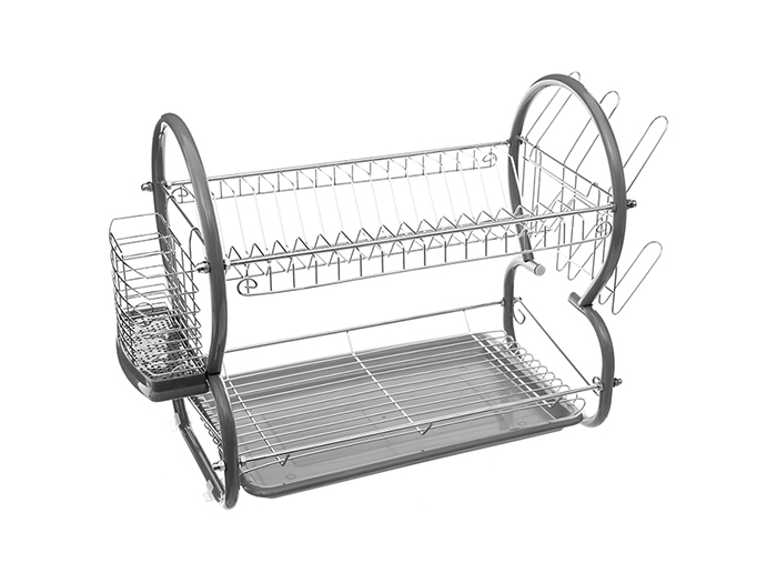 metal-and-plastic-dish-drainer-plate-rack-in-grey
