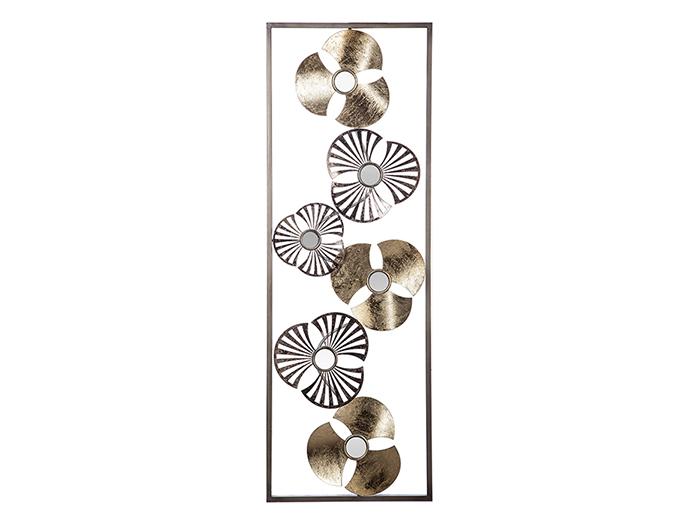 atmosphera-metal-gold-flower-ethnic-decorative-wall-hung-mural-31-x-89-cm