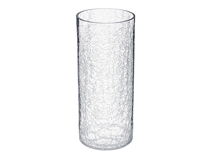 atmosphera-crackle-glass-cylinder-vase-30cm